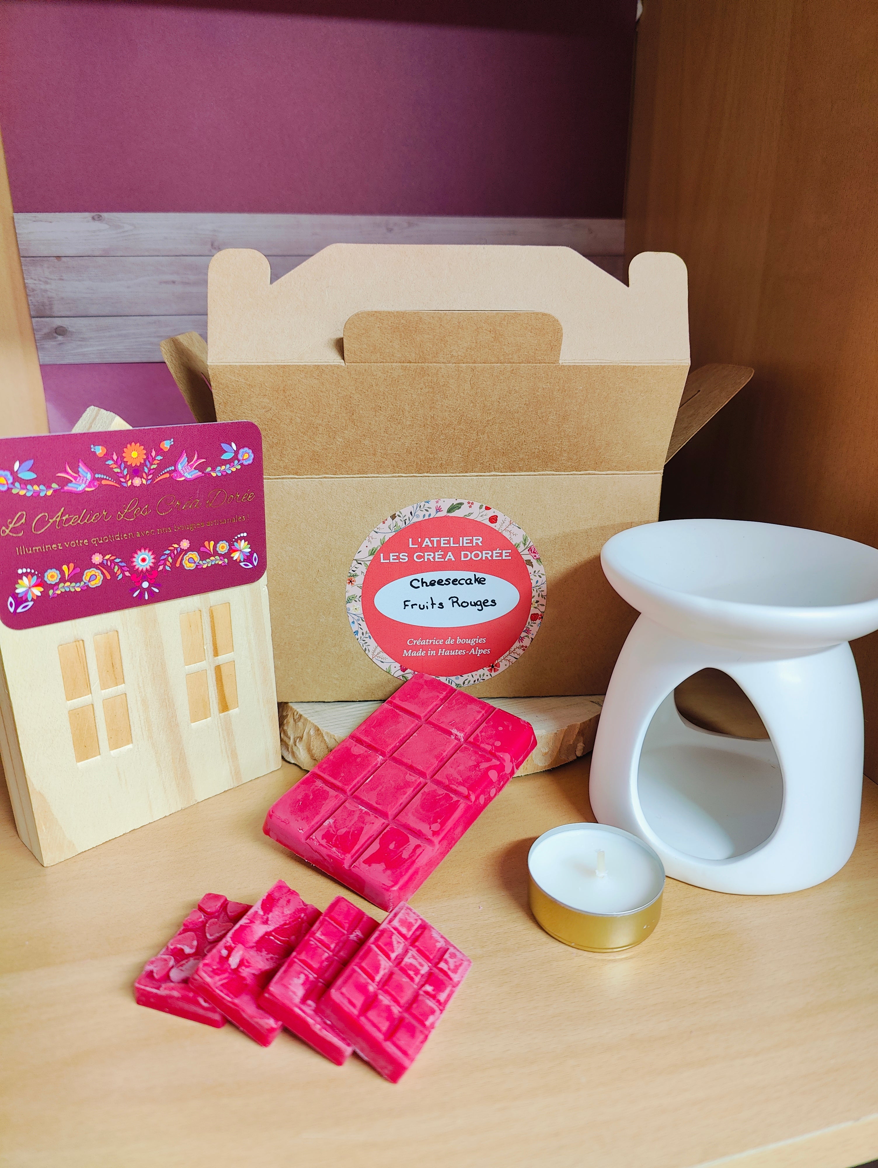 Coffret Brûle parfum et ses fondants - GOURMAND
