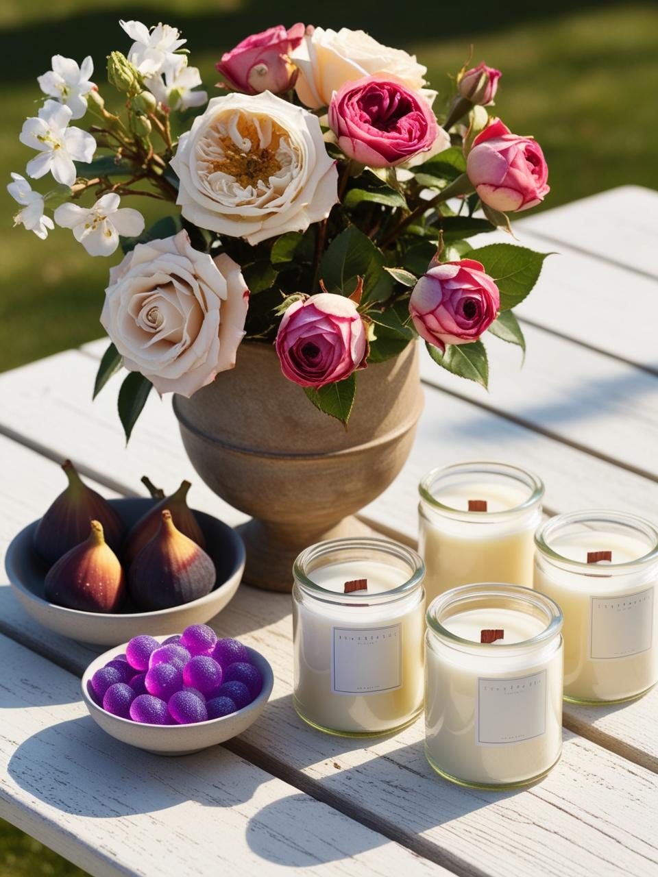 Bougies parfumées - VIVE LE PRINTEMPS !