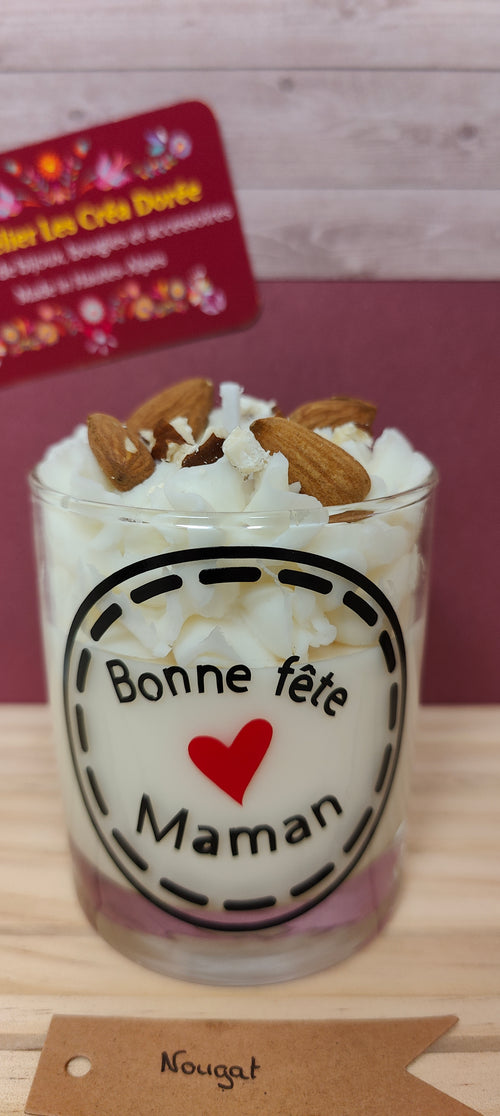 Bougie gourmande "Fête des Mères"