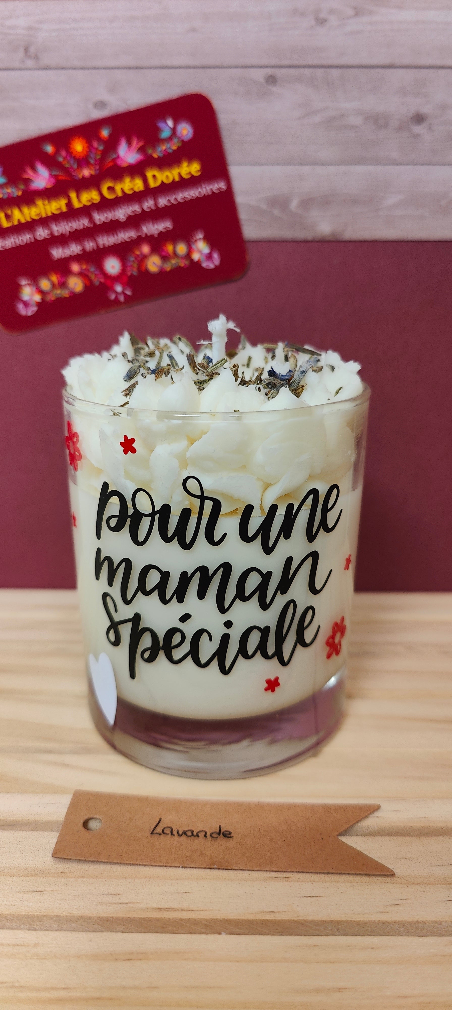 Bougie gourmande "Fête des Mères"