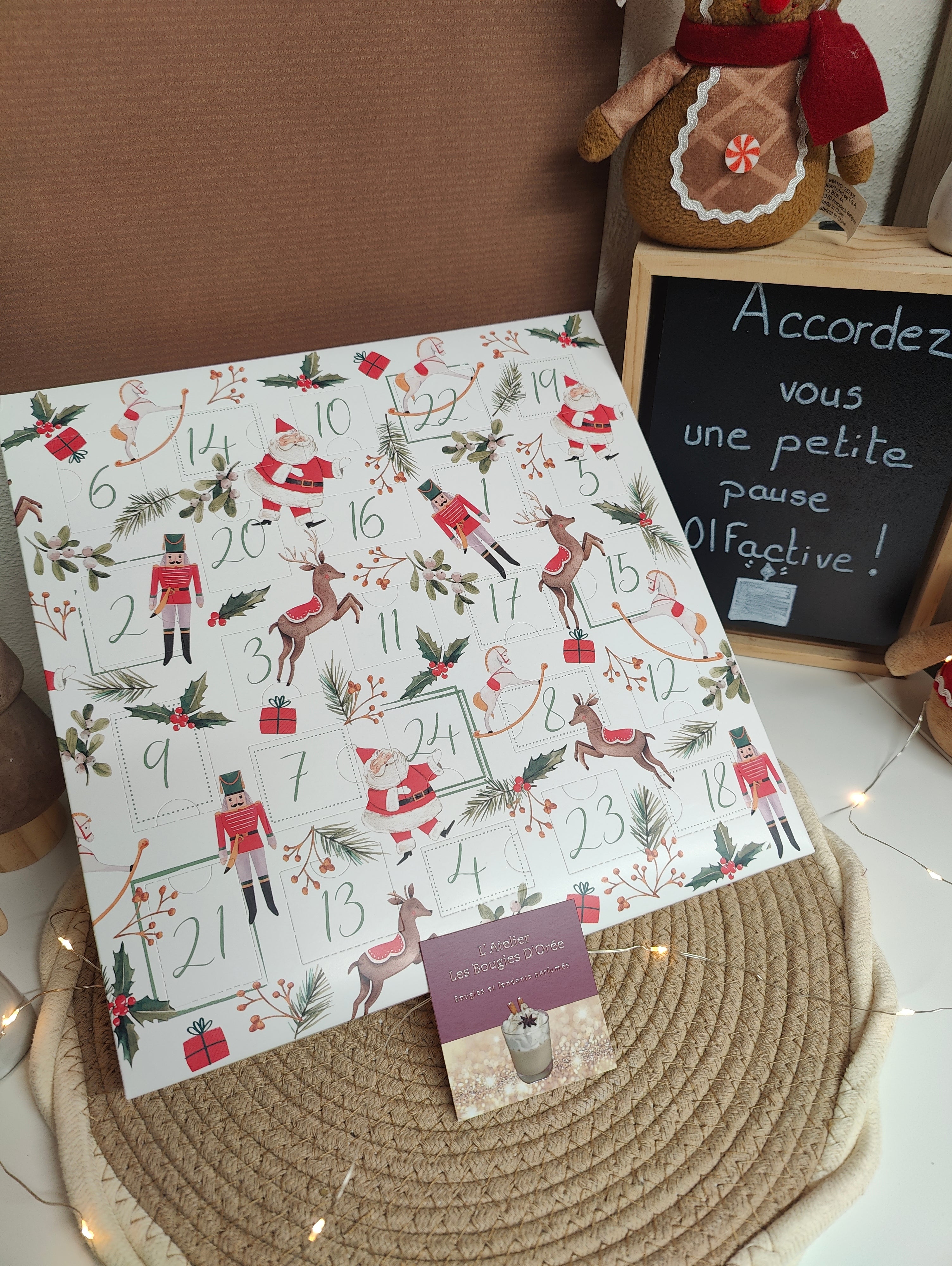 Calendrier de l'Avent - Fondants Parfumés Senteurs d'Hiver