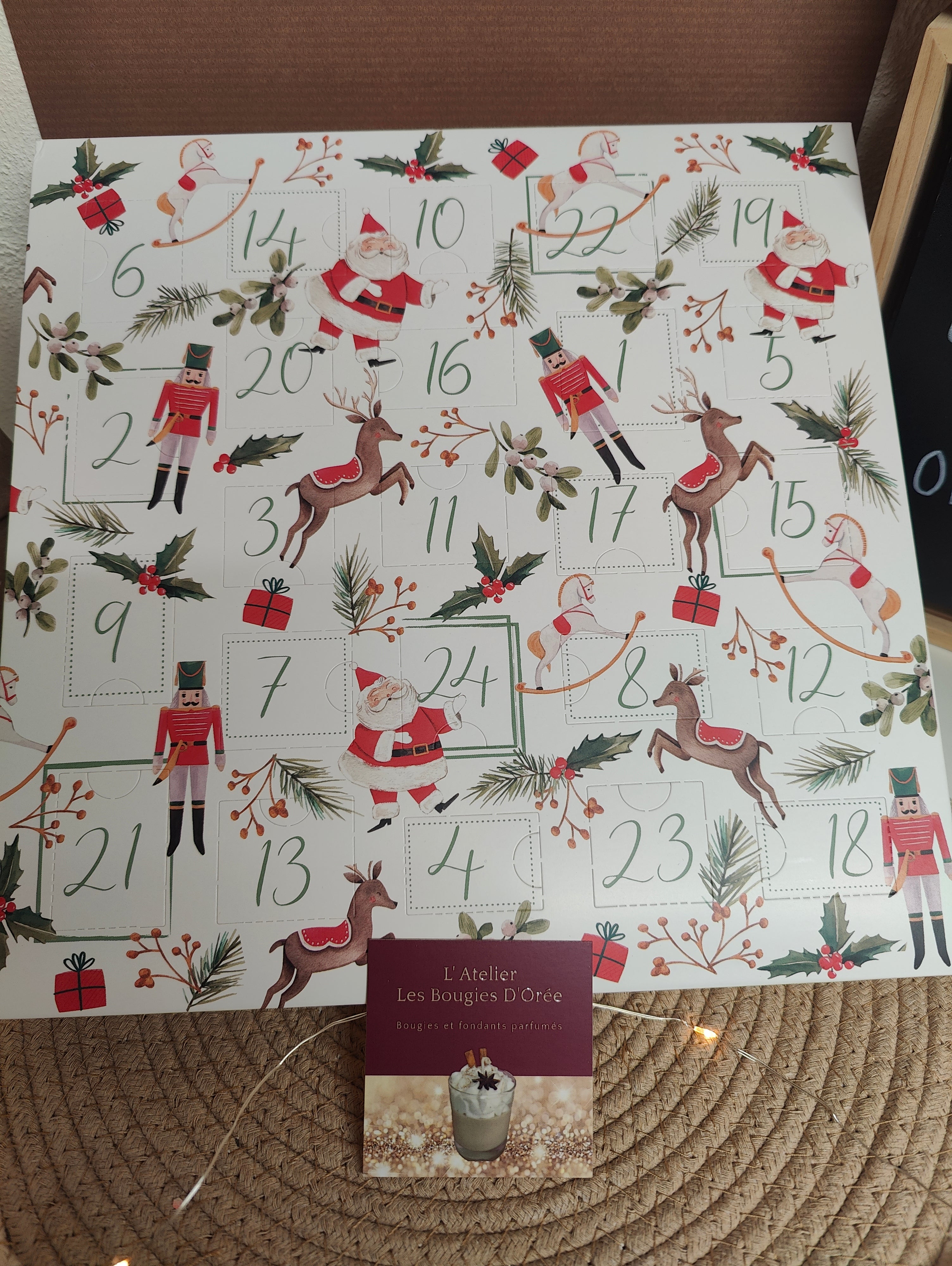 Calendrier de l'Avent - Fondants Parfumés Senteurs d'Hiver