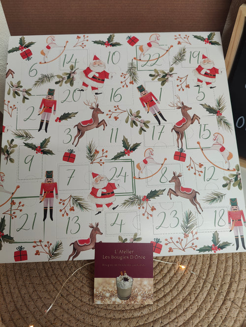 Calendrier de l'Avent - Fondants Parfumés Senteurs d'Hiver
