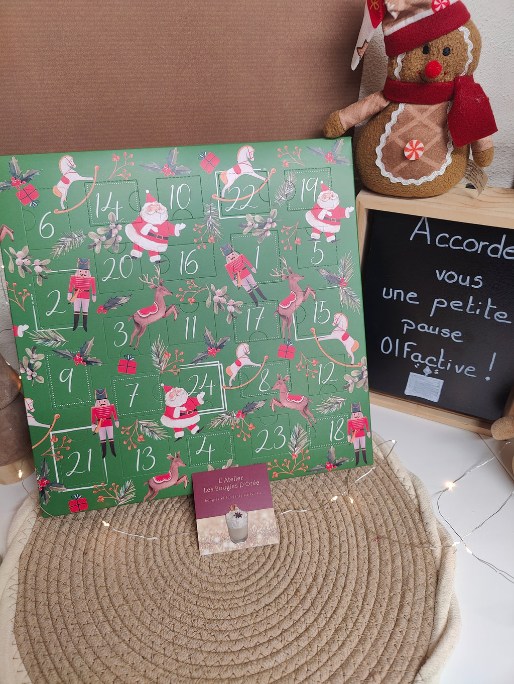 Calendrier de l'Avent - Fondants Parfumés Senteurs d'Hiver