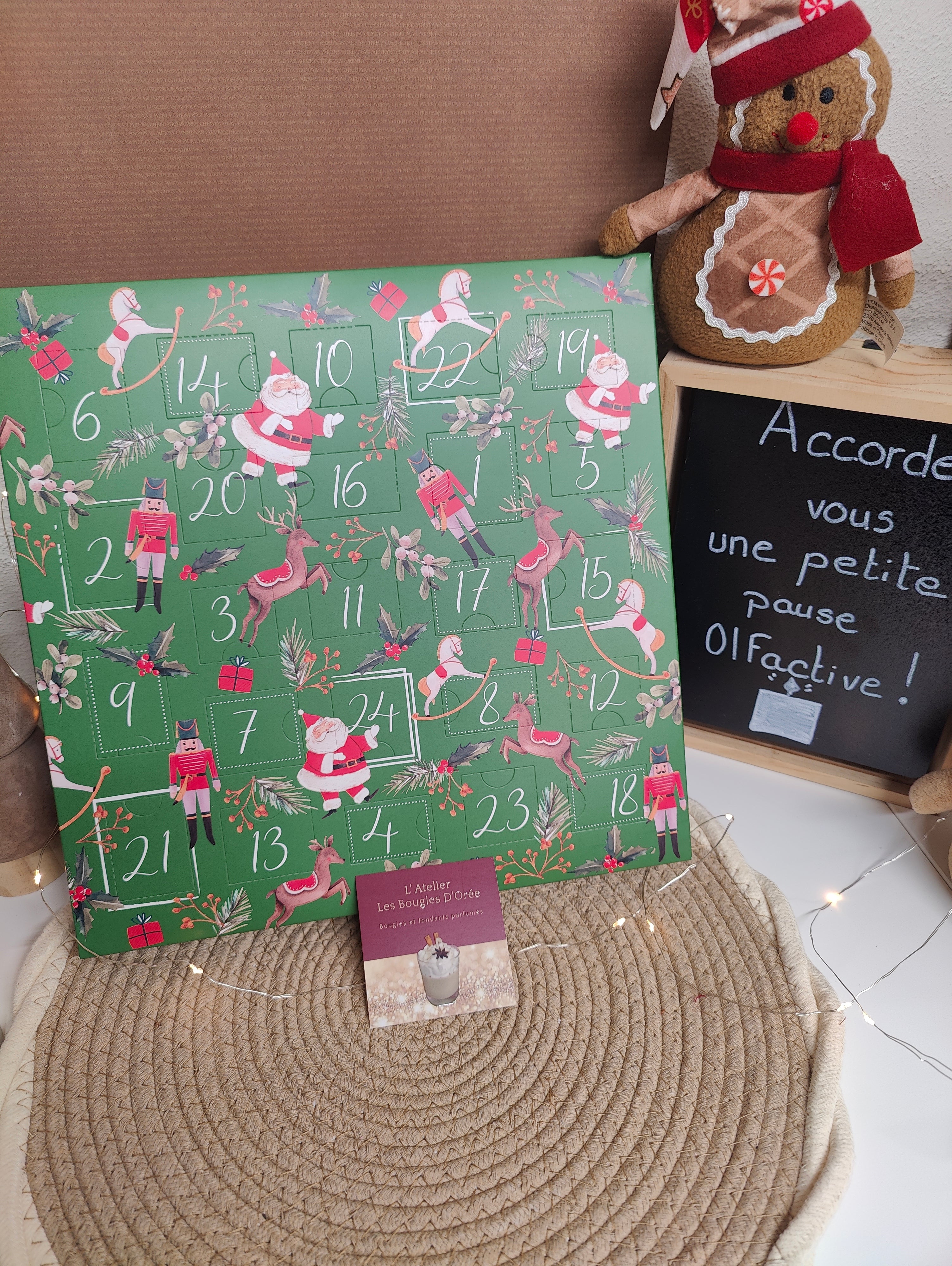 Calendrier de l'Avent - Fondants Parfumés Senteurs d'Hiver