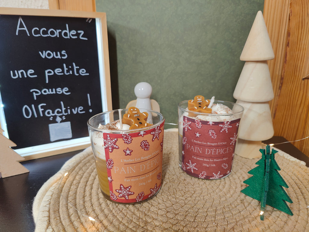 Bougie Gourmande Chantilly - Senteurs d'Hiver