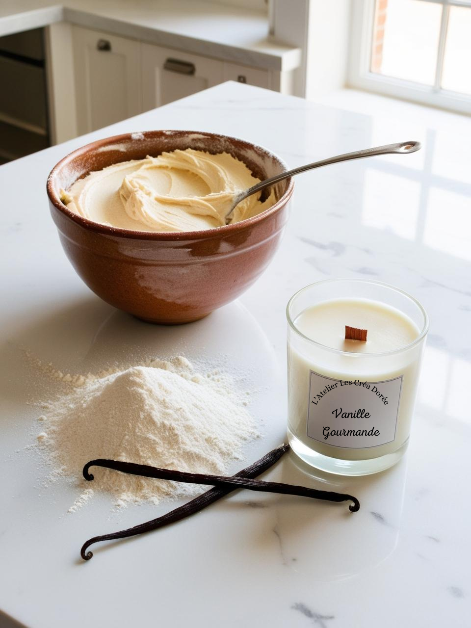 Bougie Parfumée Vanille Gourmande