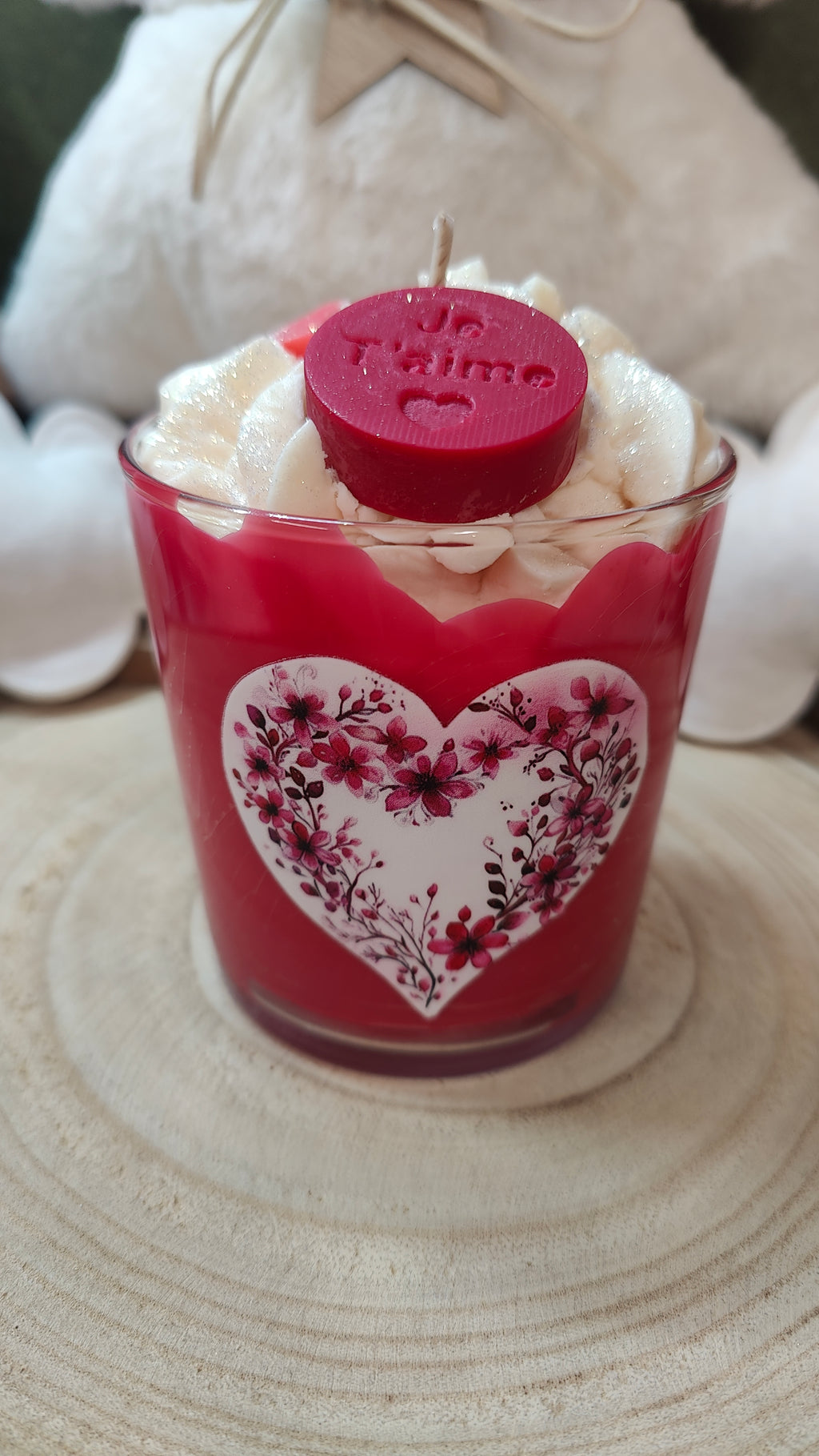 Bougie Étreinte sucrée