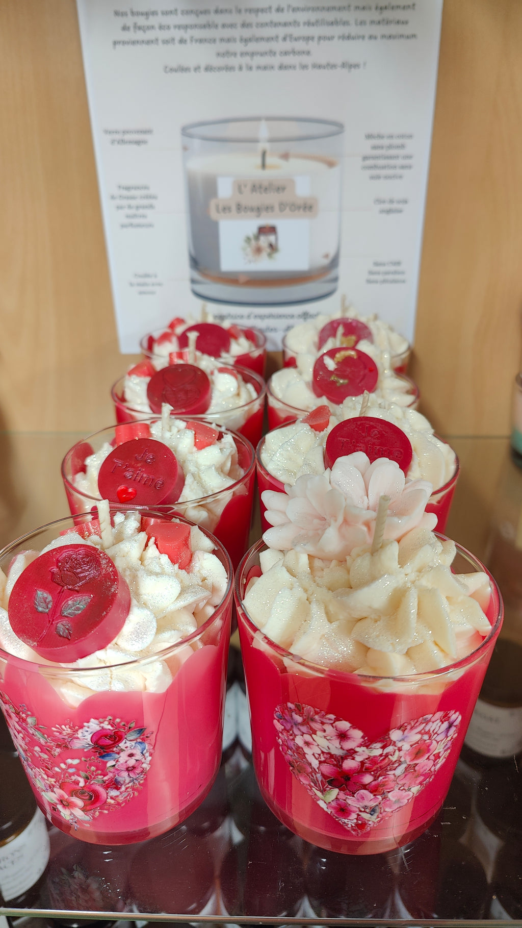 Bougie Étreinte sucrée