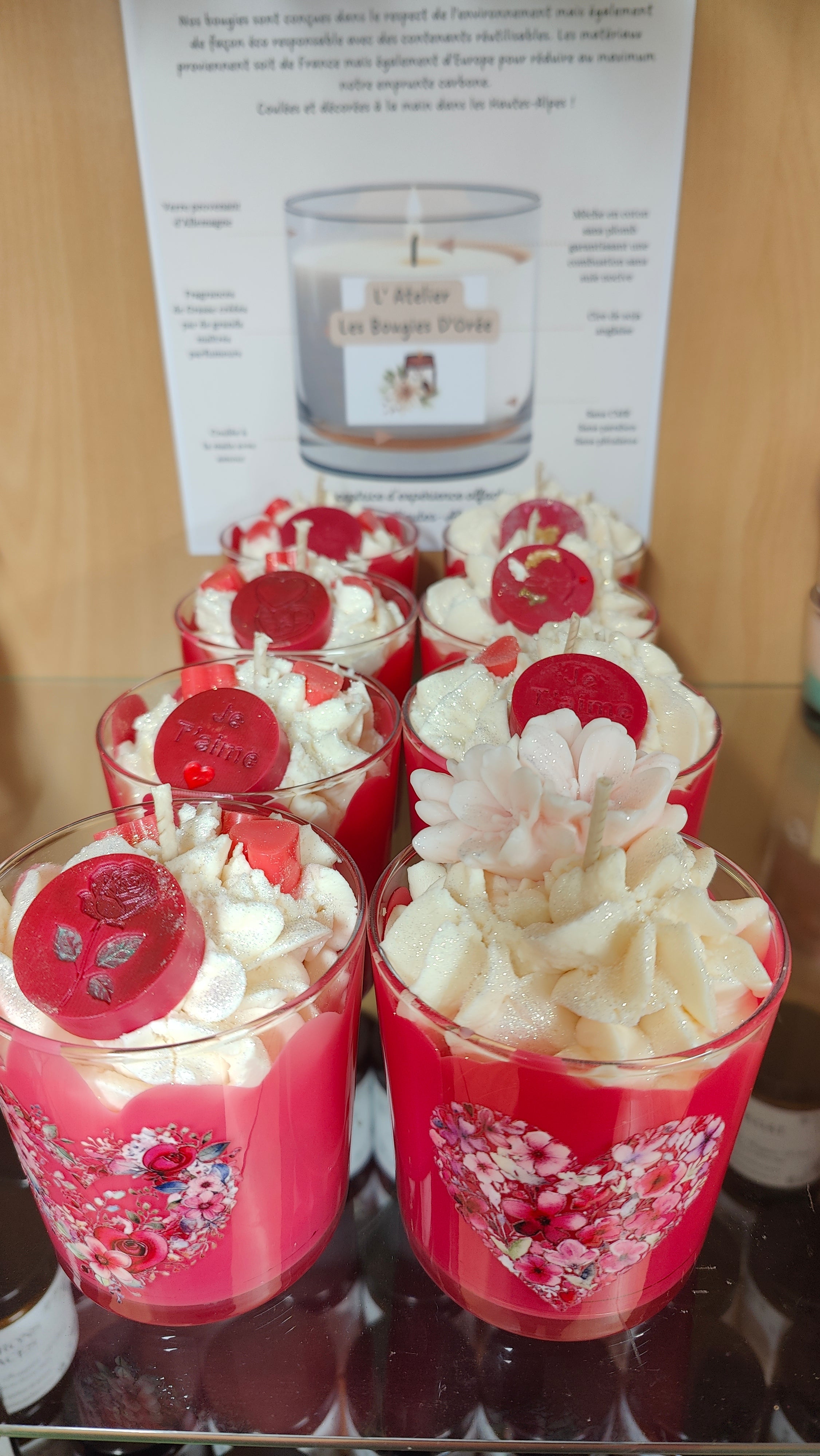 Bougie Étreinte sucrée