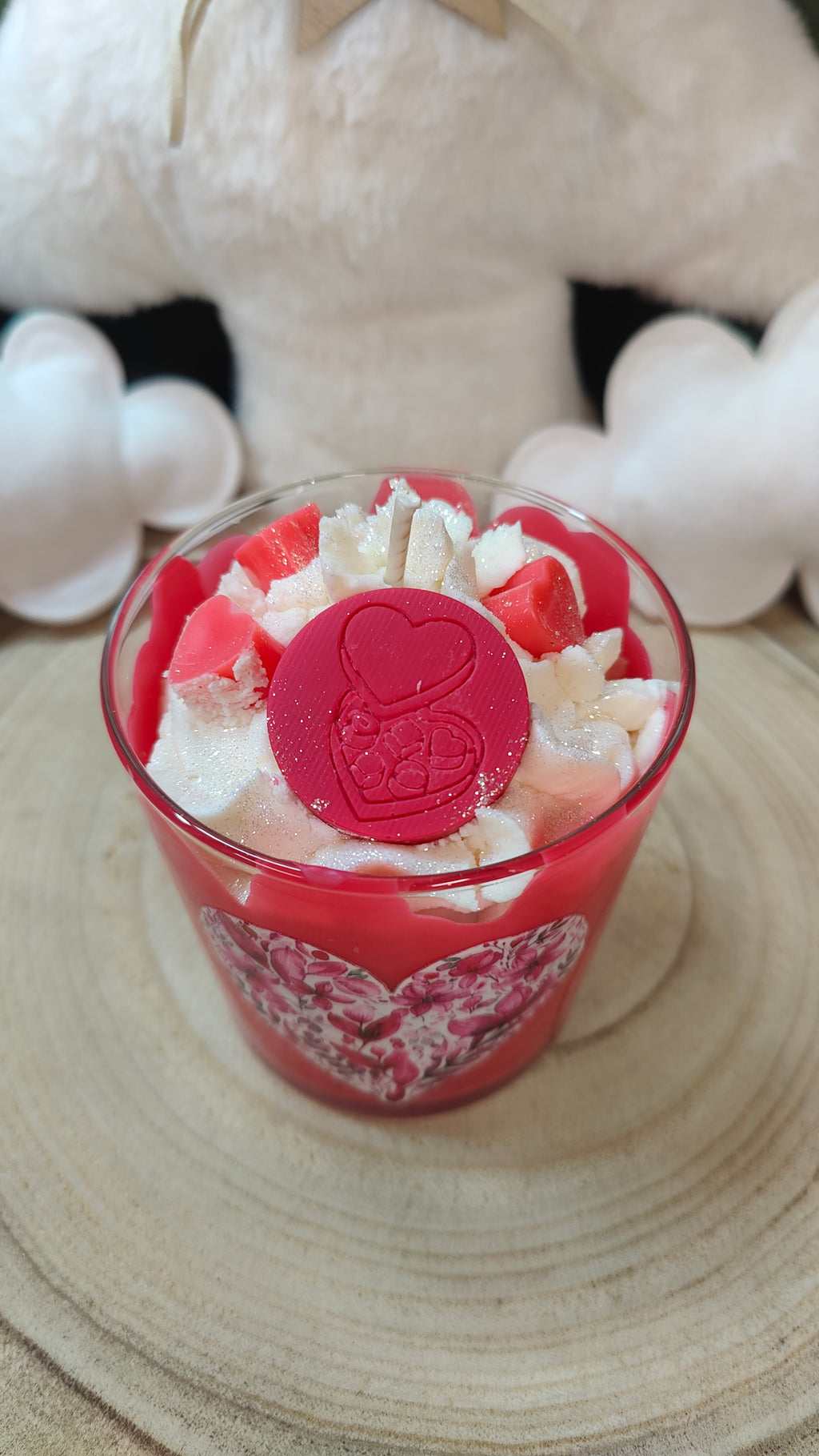 Bougie Étreinte sucrée