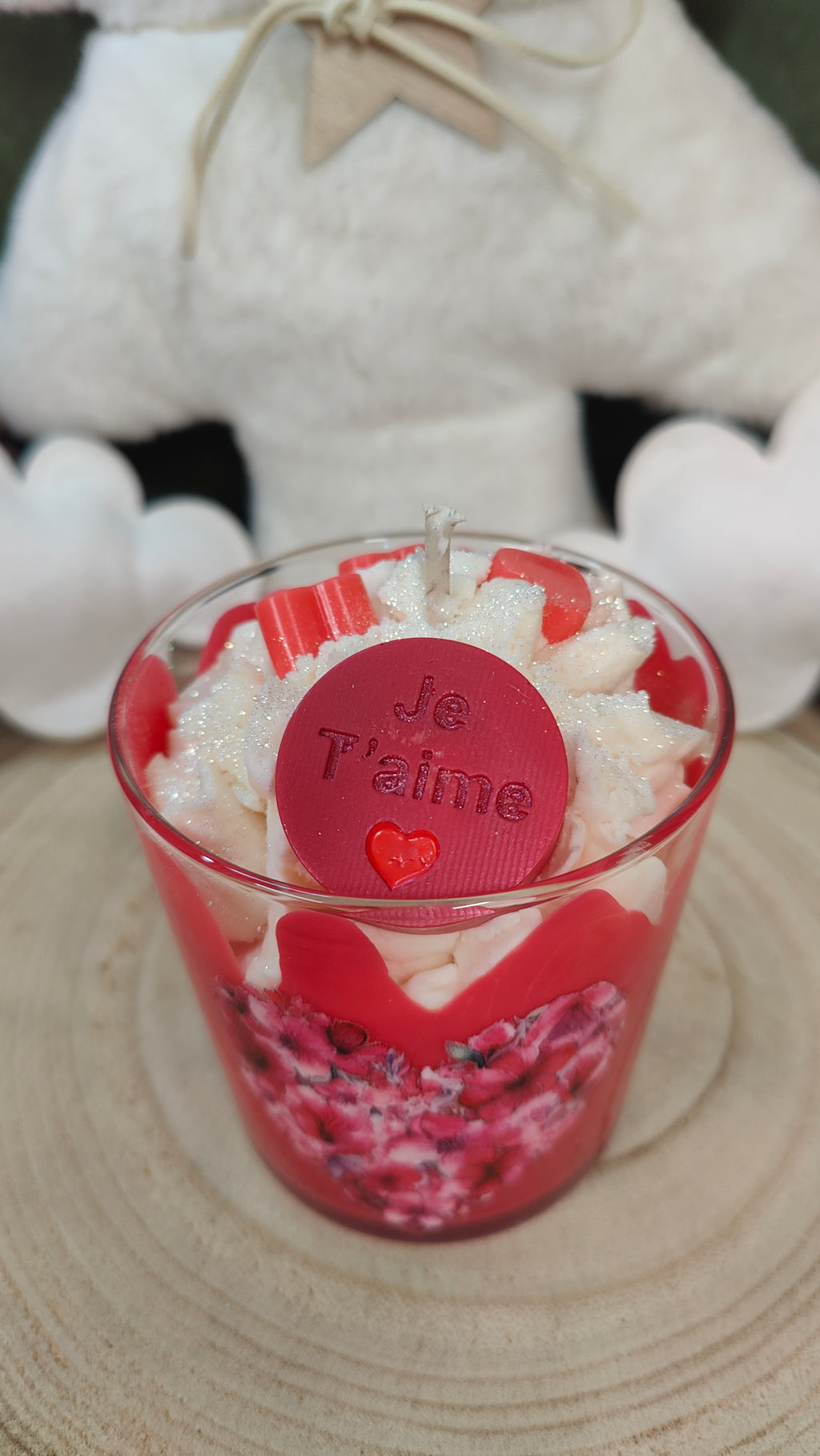 Bougie Étreinte sucrée