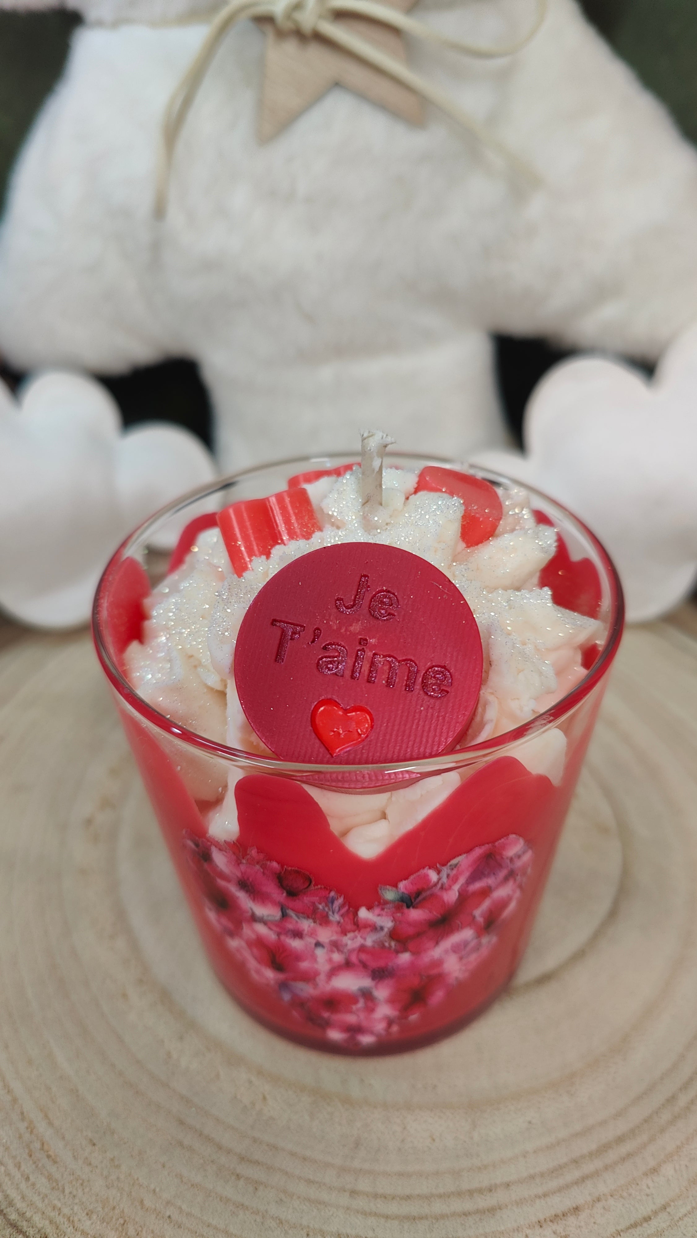 Bougie Étreinte sucrée