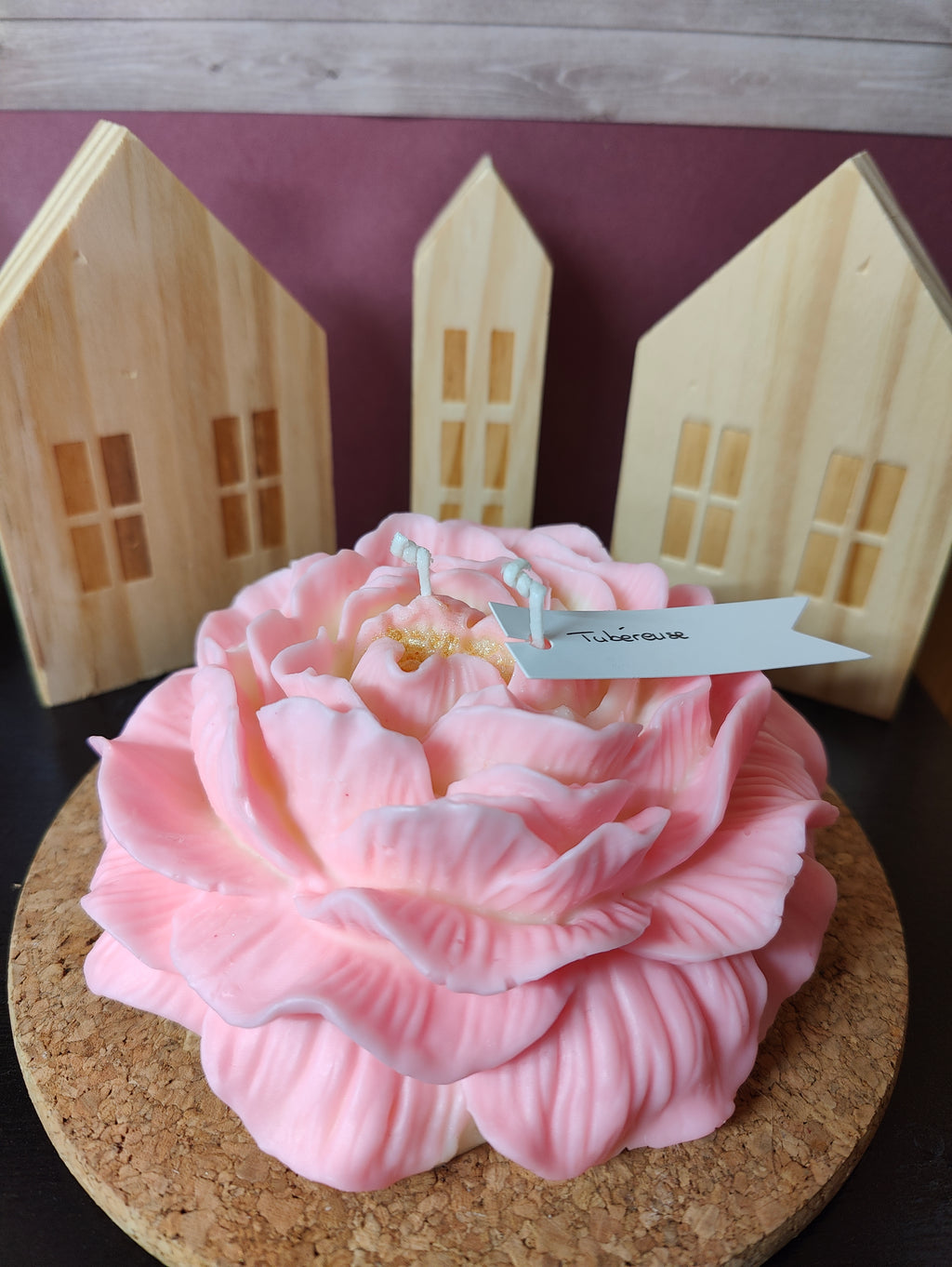 Bougie " Belle Pivoine "