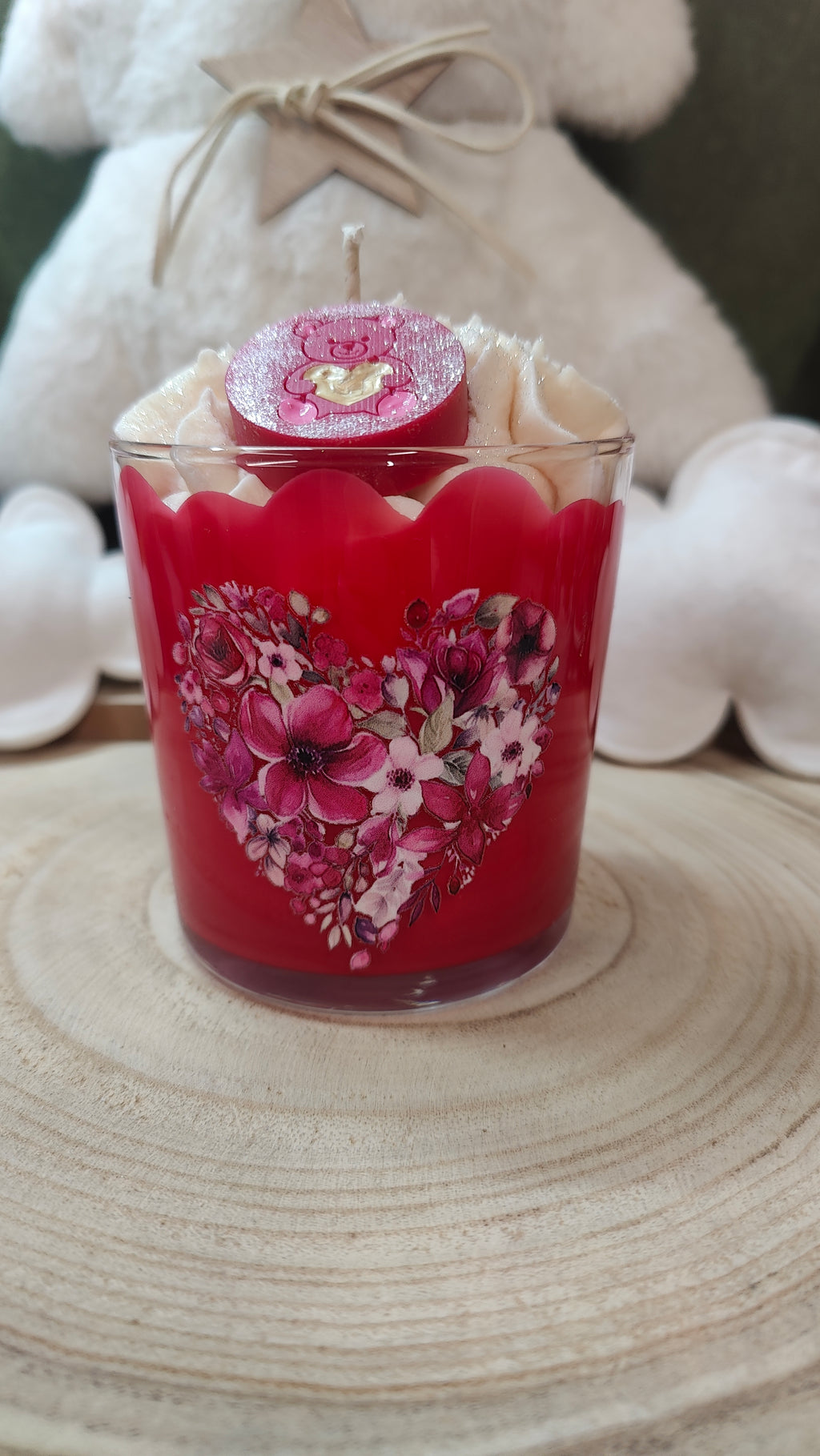 Bougie Étreinte sucrée