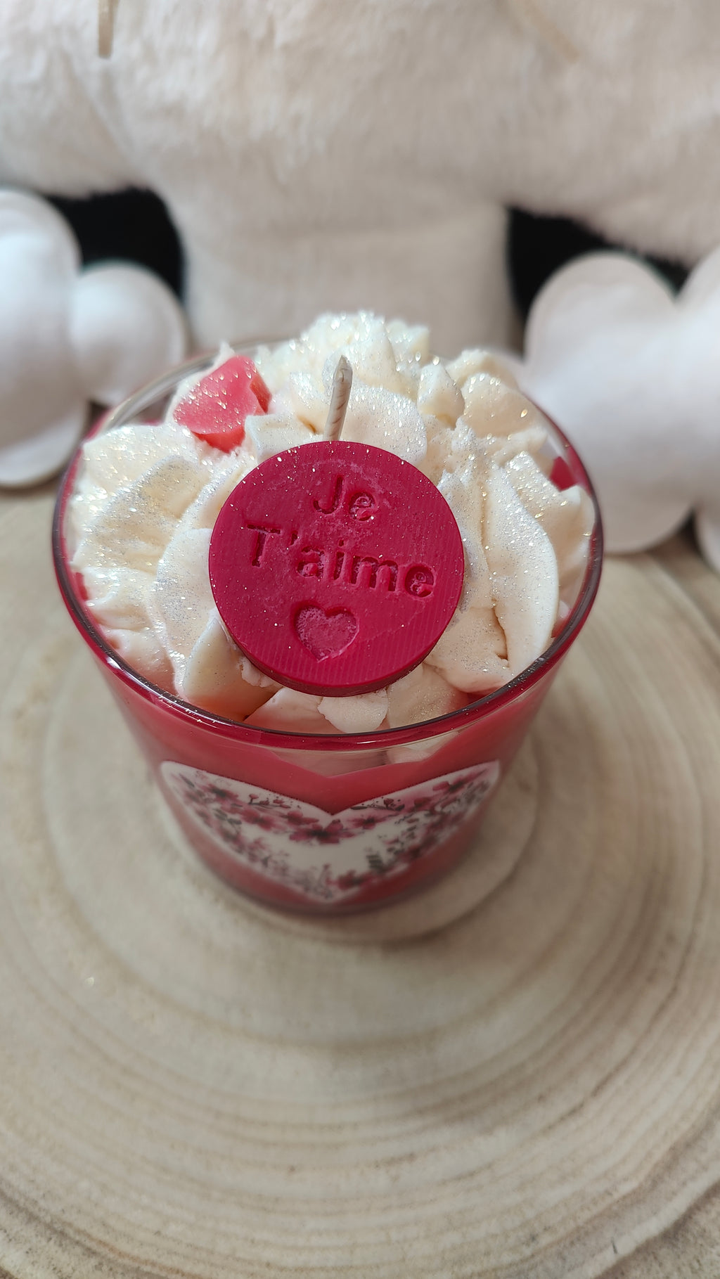 Bougie Étreinte sucrée