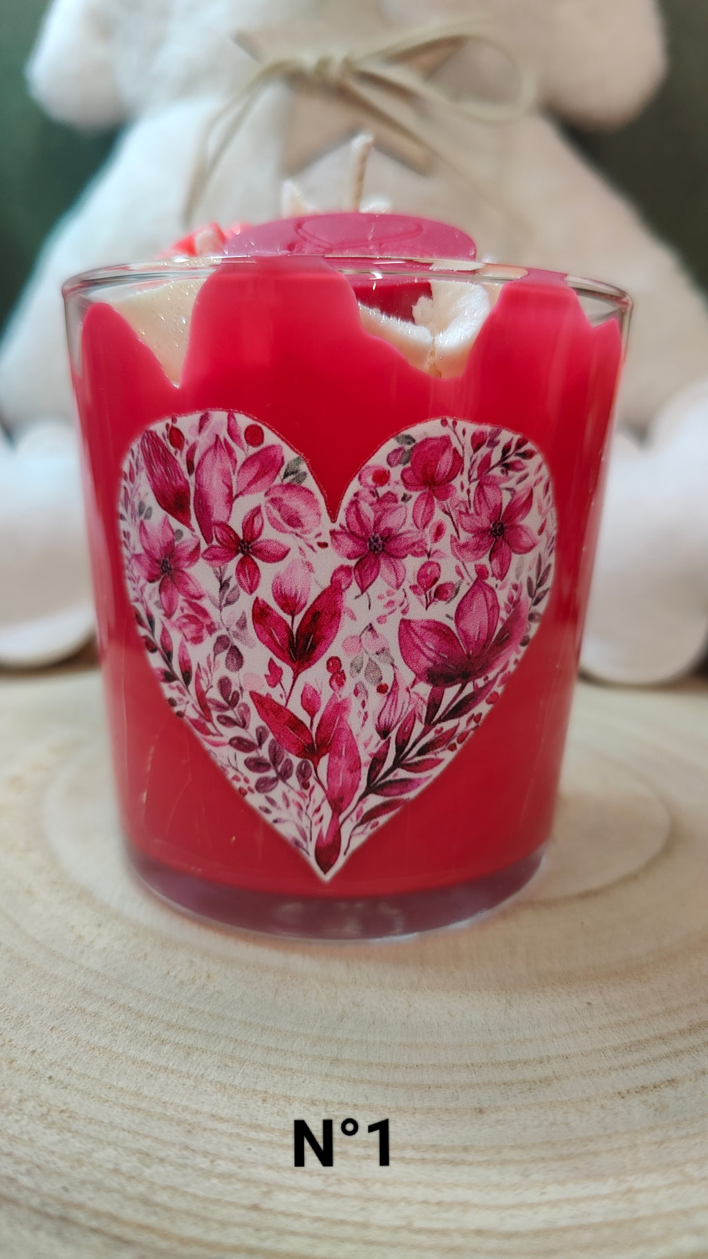 Bougie Étreinte sucrée