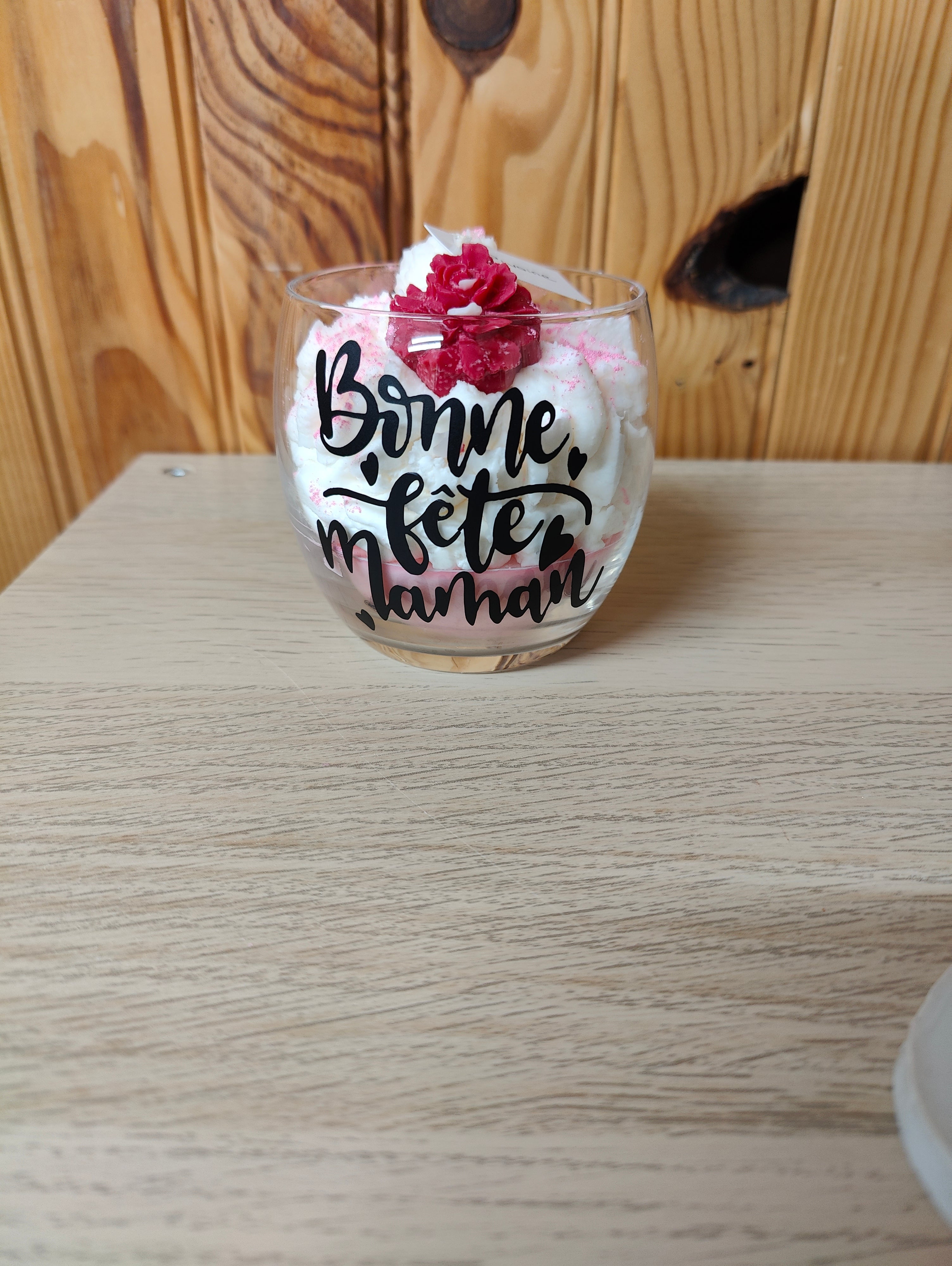 Bougie gourmande "Fête des Mères"