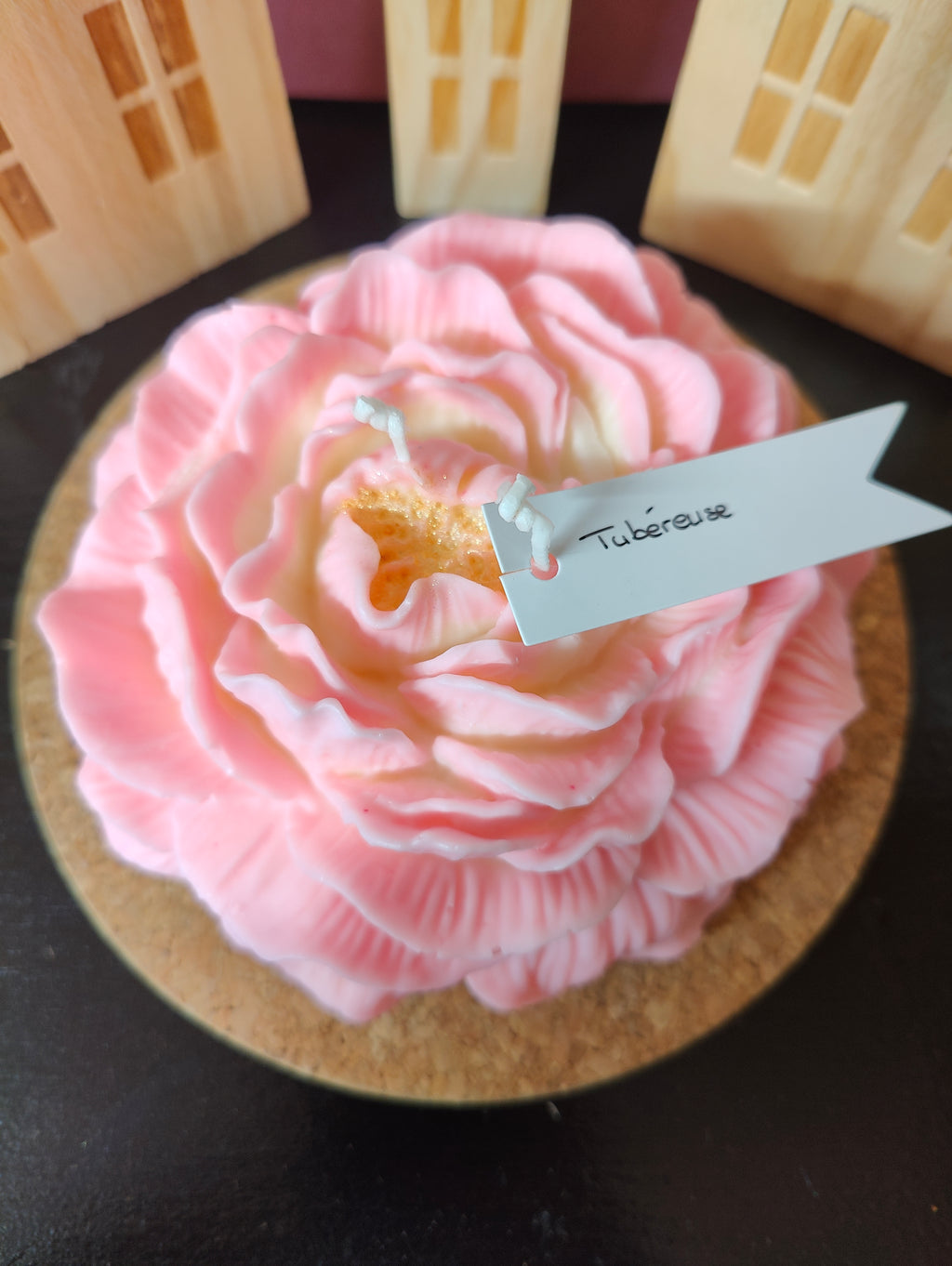 Bougie " Belle Pivoine "