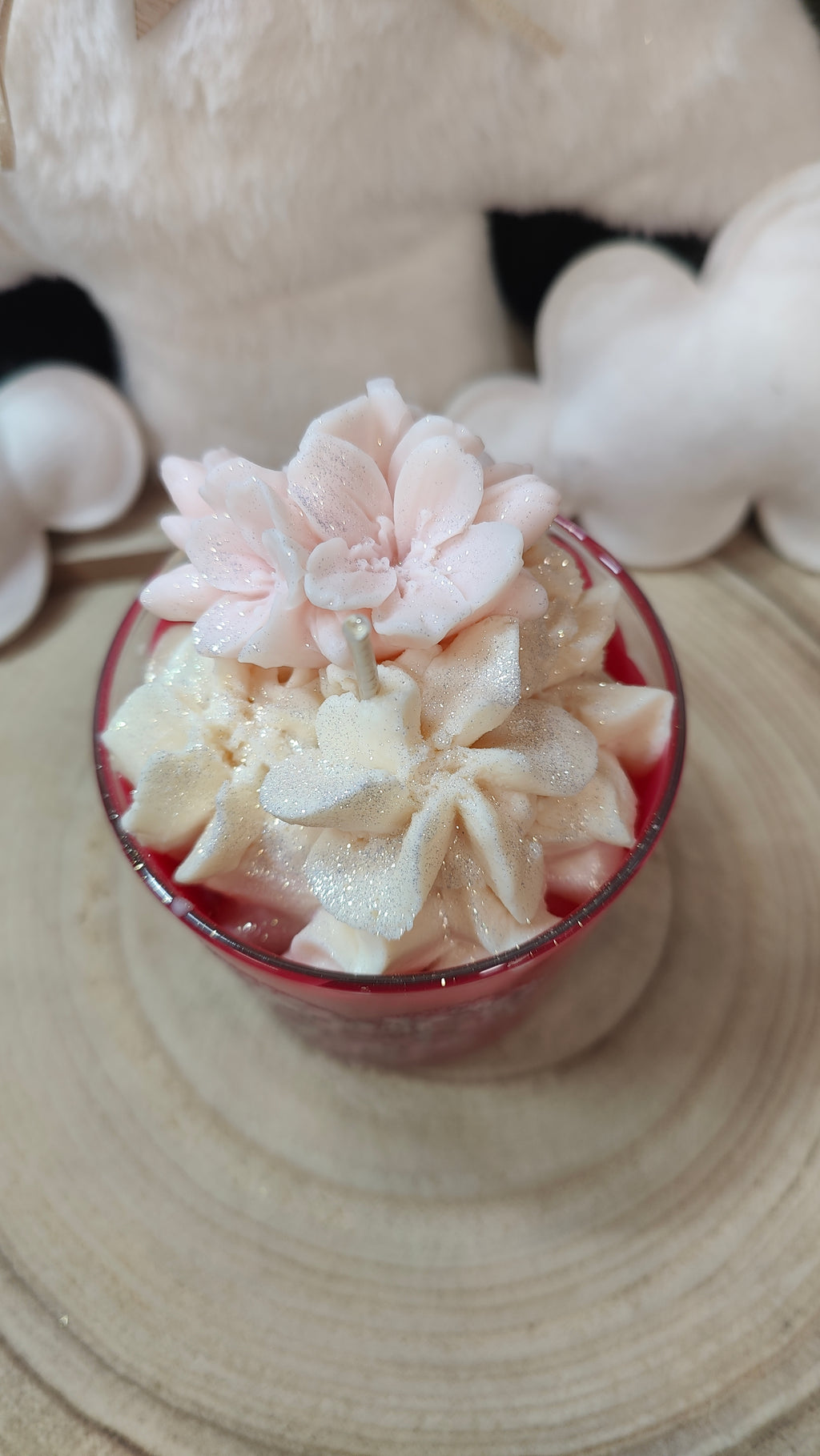 Bougie Étreinte sucrée